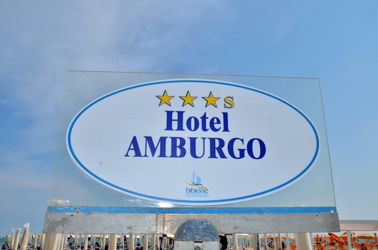 Hotel Amburgo Bibione Bagian luar foto